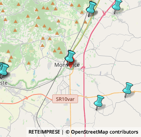 Mappa Via Marco Santarello, 35043 Monselice PD, Italia (6.01333)