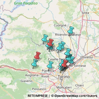 Mappa Via Aiassa, 10070 Villanova Canavese TO, Italia (12.376)