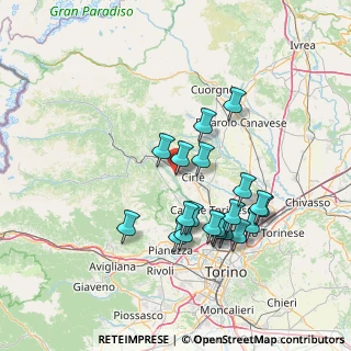 Mappa Via Aiassa, 10070 Villanova Canavese TO, Italia (13.528)
