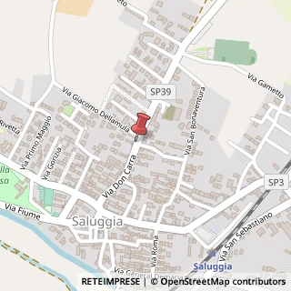 Mappa Via Circonvallazione,  2, 10037 Saluggia, Vercelli (Piemonte)