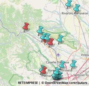 Mappa Via Perino, 10073 Ciriè TO, Italia (10.32)