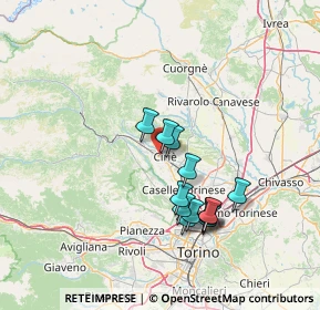 Mappa Via Perino, 10073 Ciriè TO, Italia (12.41538)