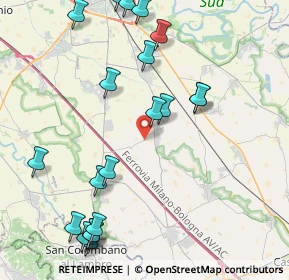 Mappa Strada Provinciale, 26816 Ossago Lodigiano LO, Italia (5.029)