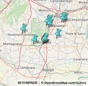 Mappa Via Barilan, 35043 Monselice PD, Italia (10.13091)