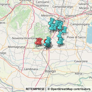 Mappa Via Main, 35043 Monselice PD, Italia (9.482)