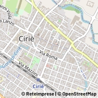 Karte Ciriè