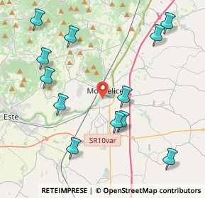 Mappa Via Giuseppe Garibaldi, 35043 Monselice PD, Italia (4.79333)