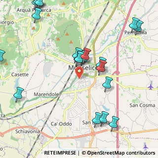Mappa Via Giuseppe Garibaldi, 35043 Monselice PD, Italia (2.705)