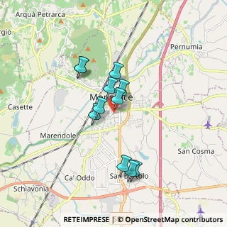 Mappa Via Carrubbio, 35043 Monselice PD, Italia (1.40909)