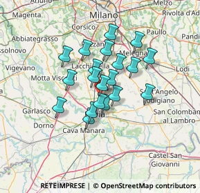 Mappa Piazza Comunale, 27010 San Genesio ed Uniti PV, Italia (9.8175)