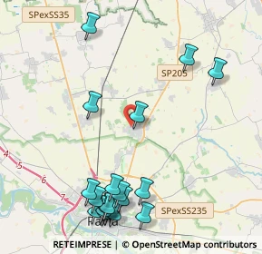 Mappa Piazza Comunale, 27010 San Genesio ed Uniti PV, Italia (5.10167)