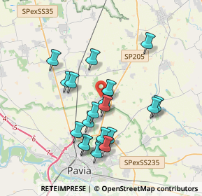 Mappa Piazza Comunale, 27010 San Genesio ed Uniti PV, Italia (3.4405)