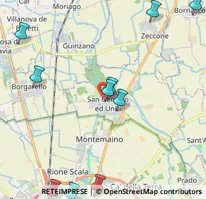 Mappa Piazza Comunale, 27010 San Genesio ed Uniti PV, Italia (2.89909)