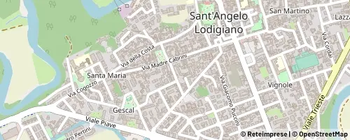Mappa Sant’Angelo Lodigiano