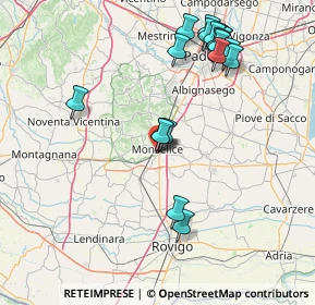 Mappa Via Cervi Fratelli, 35043 Monselice PD, Italia (17.1585)