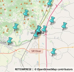 Mappa Via Cervi Fratelli, 35043 Monselice PD, Italia (3.33667)