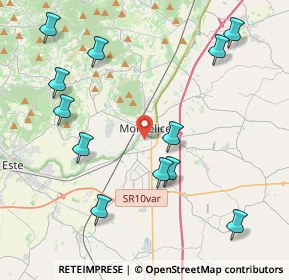 Mappa Via Cervi Fratelli, 35043 Monselice PD, Italia (4.80583)