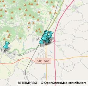 Mappa Via Cervi Fratelli, 35043 Monselice PD, Italia (1.90636)