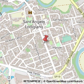 Mappa Via Giuseppe Mazzini, 40, 26866 Sant'Angelo Lodigiano, Lodi (Lombardia)