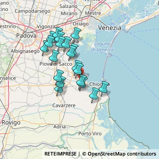 Mappa Via Vallona, 35020 Codevigo PD, Italia (12.064)