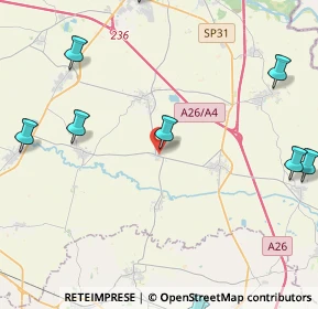 Mappa Via Airale, 13030 Pertengo VC, Italia (7.6745)