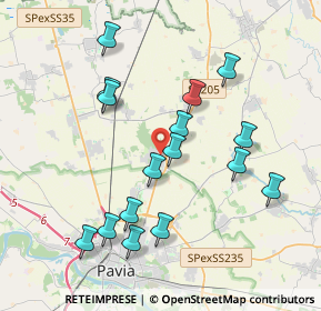 Mappa 27010 San Genesio ed Uniti PV, Italia (3.83063)