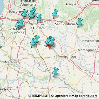 Mappa Via Campagne, 37051 Bovolone VR, Italia (18.545)