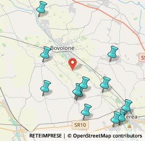 Mappa Via Campagne, 37051 Bovolone VR, Italia (4.94583)