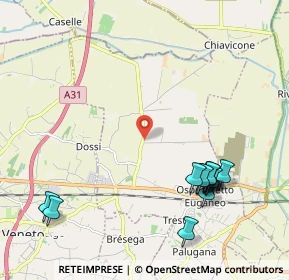 Mappa Via Giarre, 35045 Ospedaletto Euganeo PD, Italia (3.157)