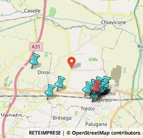 Mappa Via Giarre, 35045 Ospedaletto Euganeo PD, Italia (2.007)