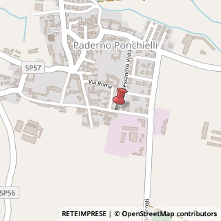 Mappa Via IV Novembre, 15, 26024 Paderno Ponchielli, Cremona (Lombardia)