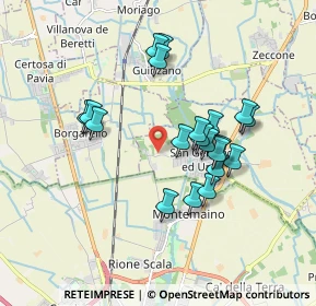 Mappa SP27, 27010 San Genesio ed Uniti PV, Italia (1.584)