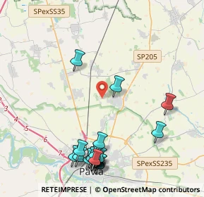 Mappa SP27, 27010 San Genesio ed Uniti PV, Italia (5.0925)