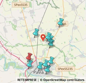 Mappa SP27, 27010 San Genesio ed Uniti PV, Italia (3.71364)