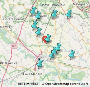 Mappa SP27, 27010 San Genesio ed Uniti PV, Italia (7.10583)