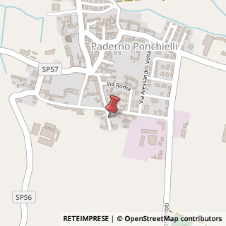 Mappa Via Serafino Antegnati, 41, 26024 Paderno Ponchielli, Cremona (Lombardia)