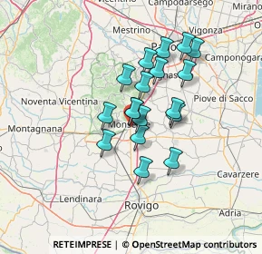 Mappa Co Ospedale Schiavonia, 35043 Monselice PD, Italia (10.13111)