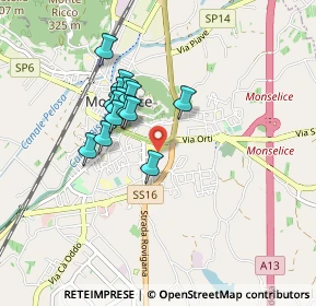 Mappa Co Ospedale Schiavonia, 35043 Monselice PD, Italia (0.68867)