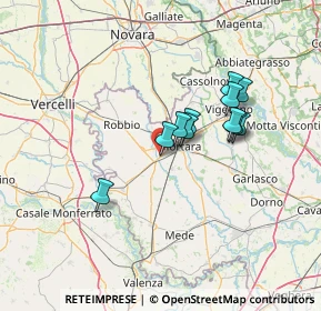 Mappa Via Enrico Fermi, 27030 Castello d'Agogna PV, Italia (10.65364)