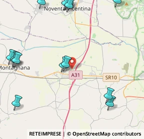 Mappa 35046 Saletto PD, Italia (6.52)