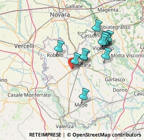 Mappa 27030 Castello d'Agogna PV, Italia (12.57538)