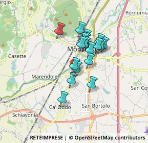 Mappa Via San Bellino, 35043 Monselice PD, Italia (1.26526)