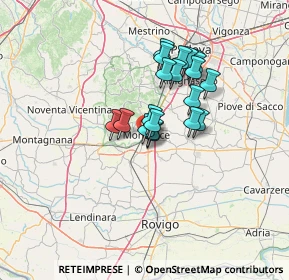Mappa Via San Bellino, 35043 Monselice PD, Italia (9.8285)