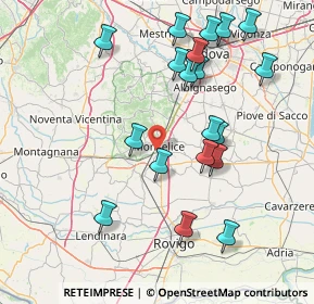 Mappa Via San Bellino, 35043 Monselice PD, Italia (16.64053)