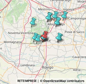 Mappa Via San Bellino, 35043 Monselice PD, Italia (10.29143)