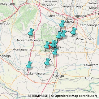 Mappa Via Meggiorina, 35043 Monselice PD, Italia (10.58455)