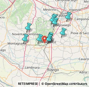 Mappa Via Meggiorina, 35043 Monselice PD, Italia (10.60545)