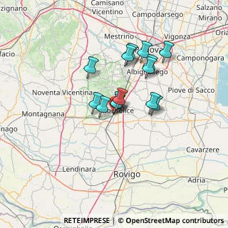 Mappa Via Michelangelo Buonarroti, 35043 Monselice PD, Italia (10.31929)