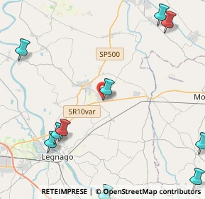 Mappa Via Nazionale, 37046 Minerbe VR, Italia (7.04071)