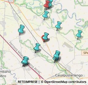 Mappa Via C. Battisti, 26826 Secugnago LO, Italia (4.1155)